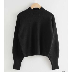 & Other Stories Mock Neck Sweater NWT